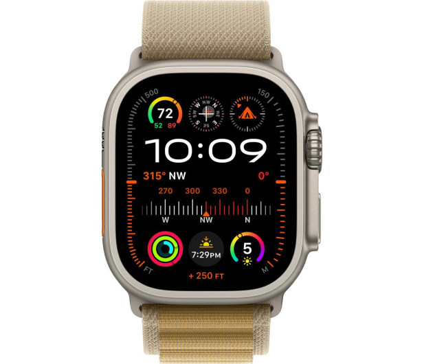 Apple Opaska Alpine 44-49mm M czarny tytan/beż - 1282341 - zdjęcie 3